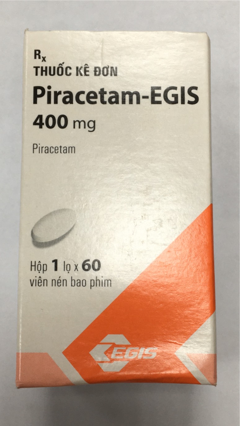 Piracetam Egis 400mg Egis (Lọ 60 viên)