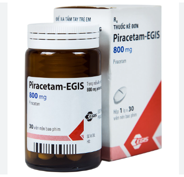 Piracetam Egis 800mg Egis Hungary (Lọ 30 viên)