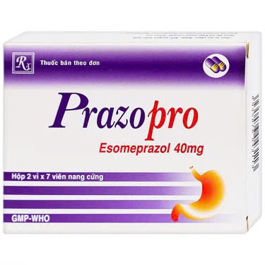 Prazopro Esomeprazol 40mg TV.Pharm (Hộp 14 viên)