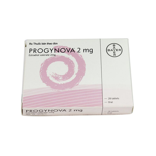 Progynova 2mg Bayer (Hộp 28 viên)