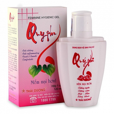 Quý Phi Hồng Dung Dịch Vệ Sinh Phụ Nữ Thái Dương (Chai 120ml)