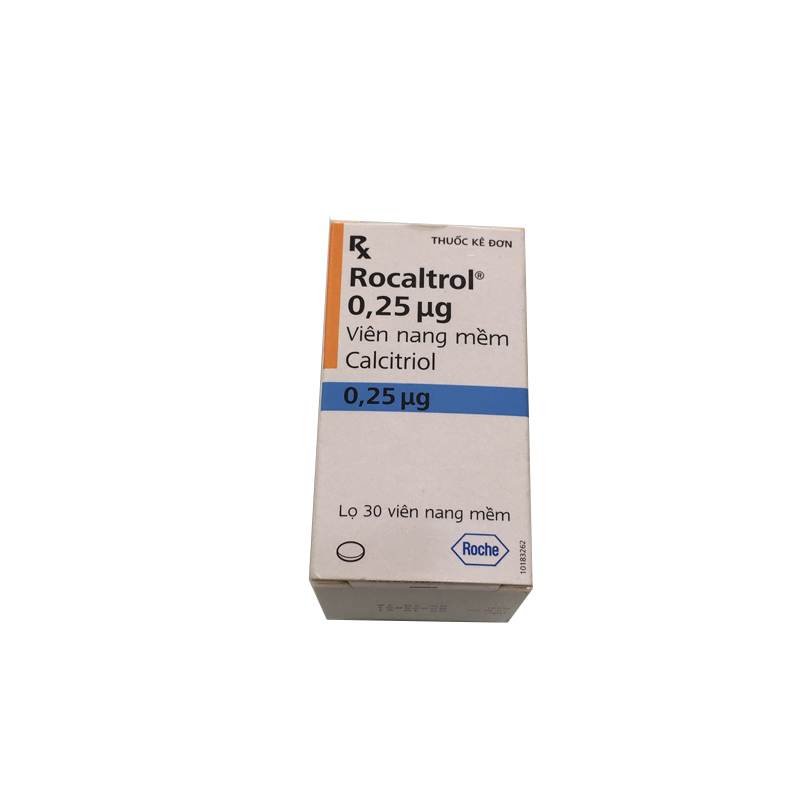 Rocaltrol Calcitriol 0.25ug Roche (Lọ 30 viên)