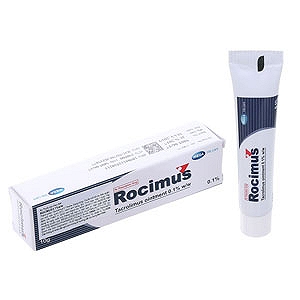 Kem bôi Rocimus Tacrolimus 0.1% Mega Ấn Độ (Tuýp 10g)
