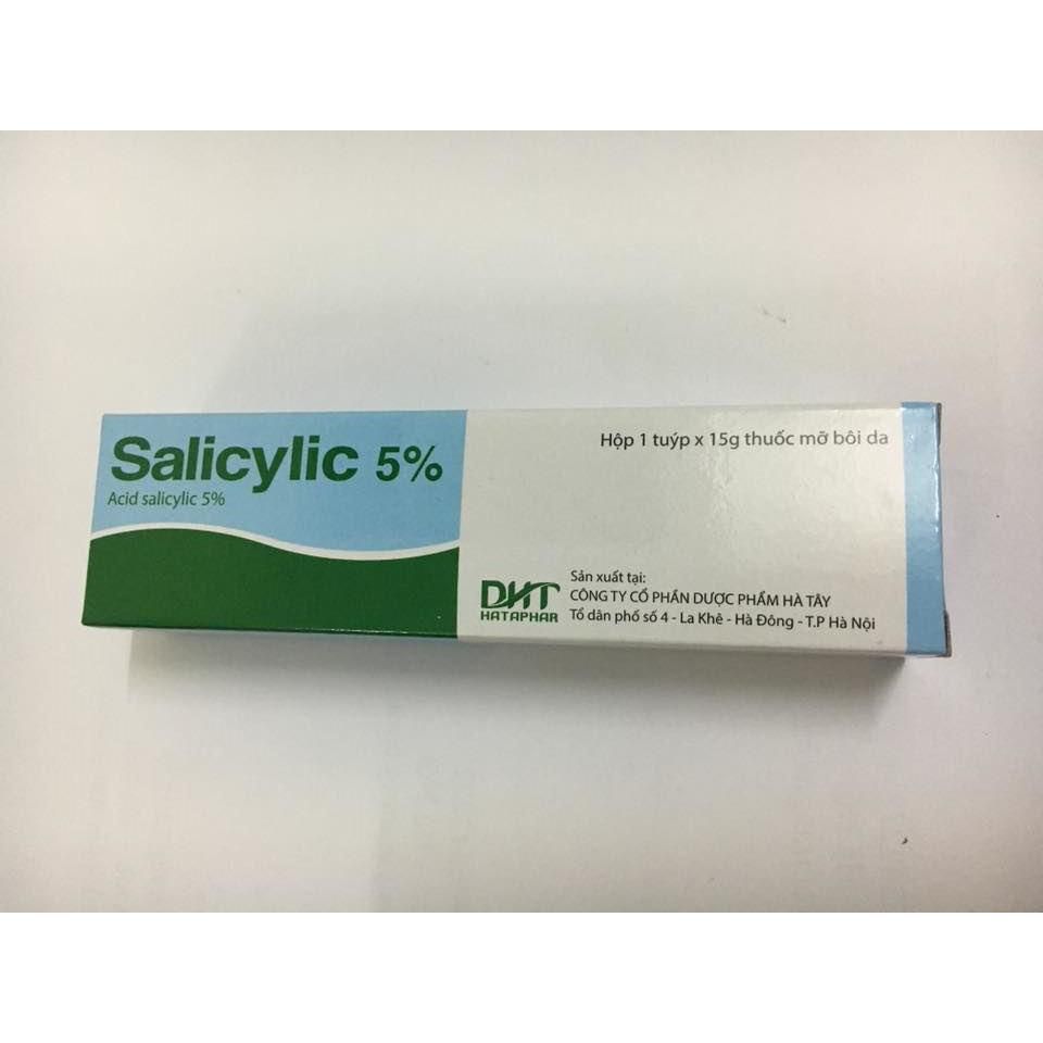 Salicylic 5% Hà Tây (Tuýp/15g)