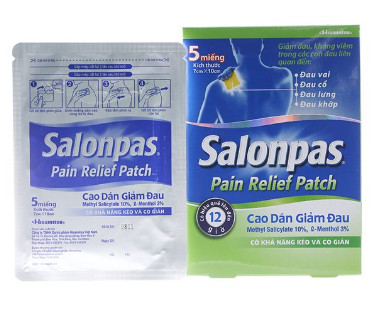 Salonpas Pain Relief Patch Hisamitsu (H/5 miếng)