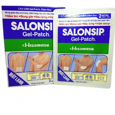 Salonsip Gel-Patch Hisamitsu (Hộp 10 gói x 2 miếng)