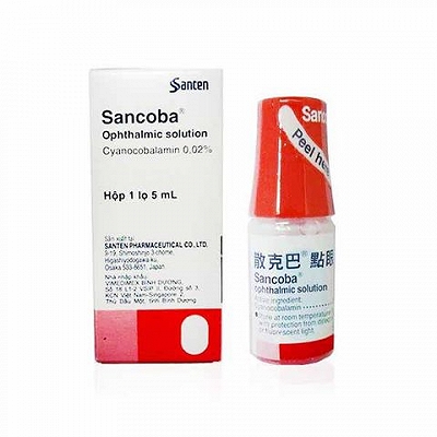 Nhỏ mắt Sancoba Santen (Lọ 5ml)