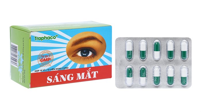 Viên uống Sáng Mắt Traphaco Nang Cứng (Hộp 100 viên)