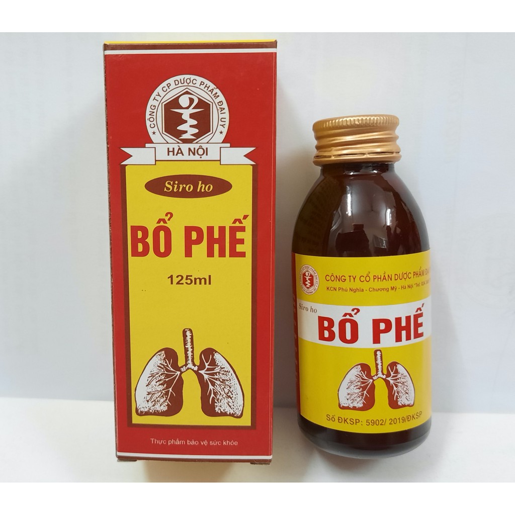 Siro Ho Bổ Phế Đại Uy (Chai 125ml)