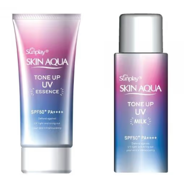 Skin Aqua tone up UV SPF50+ Sữa chống nắng Rohto (Lọ/50g)
