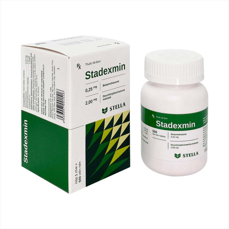 Stadexmin 0.25mg Stella (Lọ 500 viên)