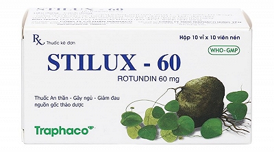 Stilux Rotundin 60mg Traphaco (Hộp 100 viên)