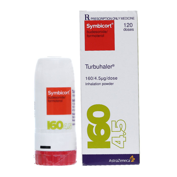 Symbicort Turbuhaler 160/4.5mcg Astrazeneca (Lọ 120 liều)