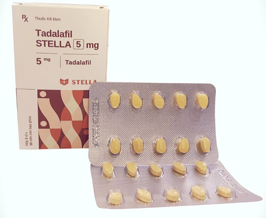 Tadalafil 5mg Stella (Hộp 30 viên)