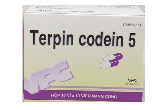 Terpin Codein 5 Cửu Long (Hộp 100 viên)