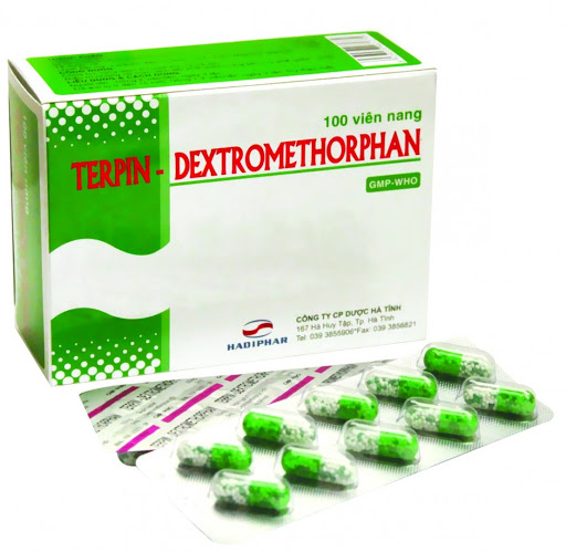 Terpin Dextromethorphan Hà Tĩnh (Hộp 100 viên)