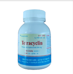 Tetracyclin 250mg Thanh Hóa (Lọ 400 viên)