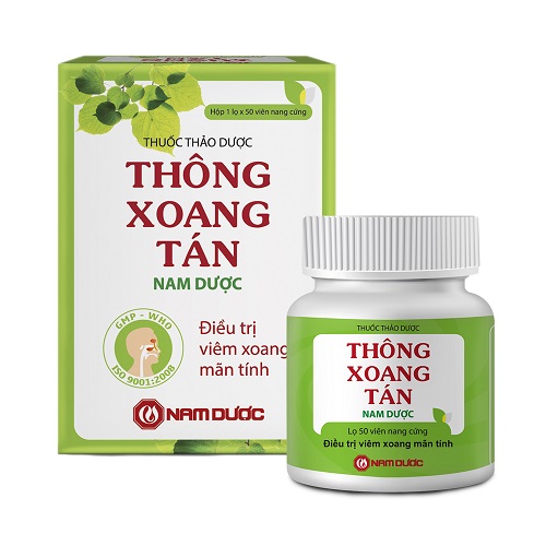 Thông Xoang Tán Nam Dược (Lọ 50 viên)