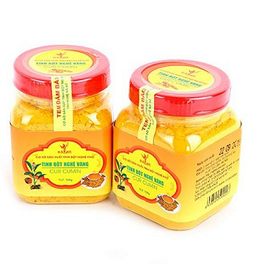 Tinh Bột Nghệ Vàng Curcumin Bà Bé (Lọ 100g)