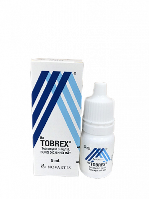 Nhỏ mắt Tobrex 3mg/ml Alcon Novartis (Lọ 5ml)