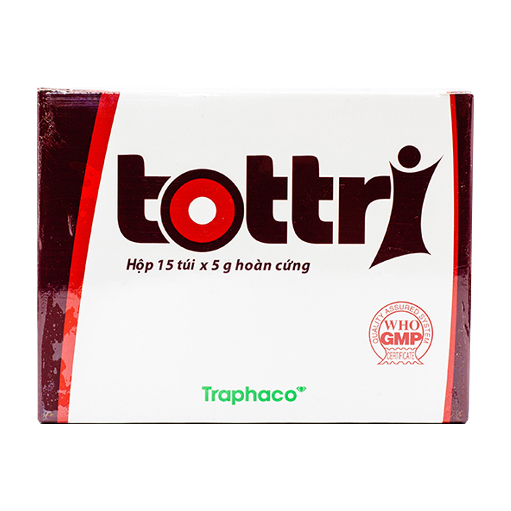 Tottri viên hoàn Traphaco (Hộp 15 gói x 5g)