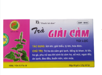 Trà giải cảm Nam Dược Bảo Long (H/10gói) date 05/2025