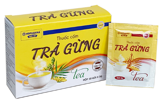 Trà Gừng Hải Dương (Hộp 10 gói x 3g)