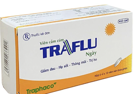 Traflu ngày Traphaco (Hộp 60 viên)