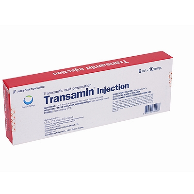 Tiêm Transamin Injection 250mg/5ml (Hộp 10 ống x 5ml)