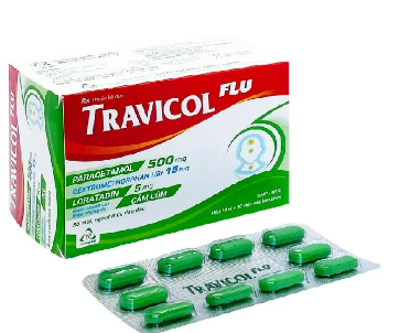 Travicol flu TV pharm (Hộp 100 viên)