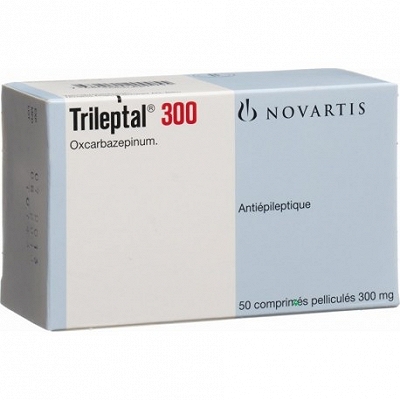 Trileptal Oxcarbazepine 300mg Novartist (Hộp 50 viên)