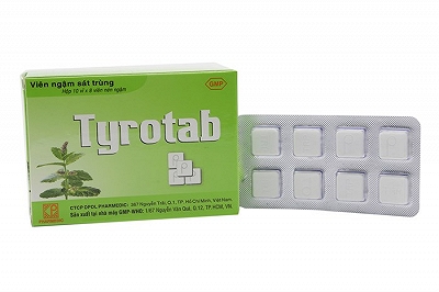 Tyrotab Pharmedic (Hộp 80 viên)