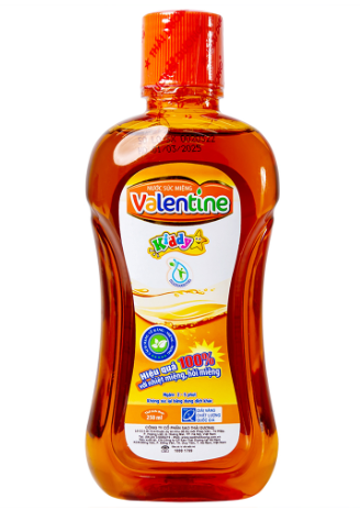 Valentine Kiddy trẻ em (Chai 250ml)