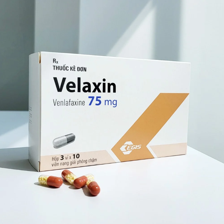 Velaxin venlafaxine 75mg Egis (H/30v) Date 03/2025