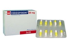 Verospiron Spironolactone 50mg Gedeon Richter Hunggary (Hộp 30 viên)