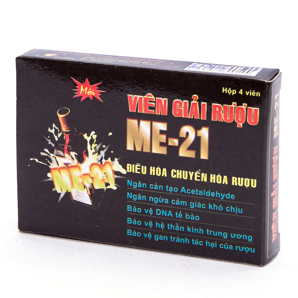 Viên uống Giải Rượu Me 21 Á Châu (Hộp 60 viên)
