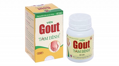 Viên uống Gout Tâm Bình (Lọ 60 viên)