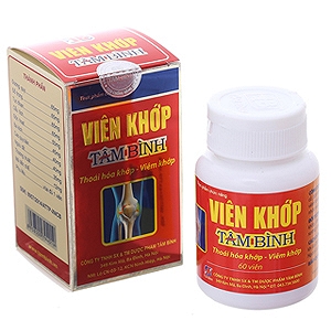 Viên uống Khớp Tâm Bình (Lọ 60 viên)