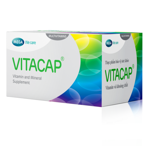 Viên uống Vitacap Mega (Hộp 50 viên)