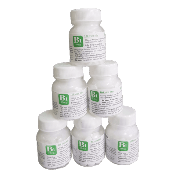 Vitamin B1 & 7 Hà Nội (Cọc/10lọ/100v)