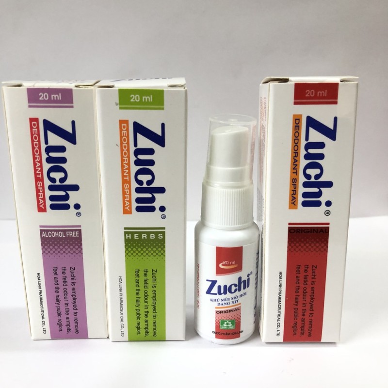 Xịt nách Zuchi Hoa Linh (Lọ 20ml)
