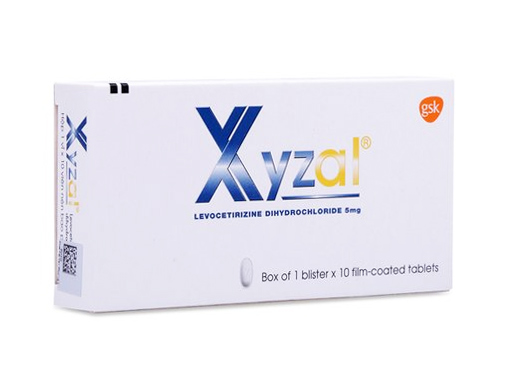 Xyzal Levocetirizine 5mg GSK (Hộp 10 viên)